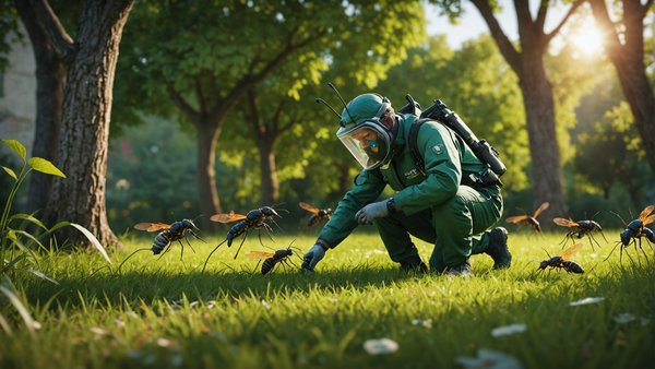 Expert anti nuisibles dans la drôme : eden vert 3d en action