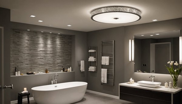 Idées créatives pour un plafonnier wc moderne et pratique